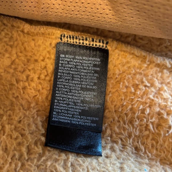 The North face Sherpa Jacket in Biscuit Tan Size L - Picture 9 of 9